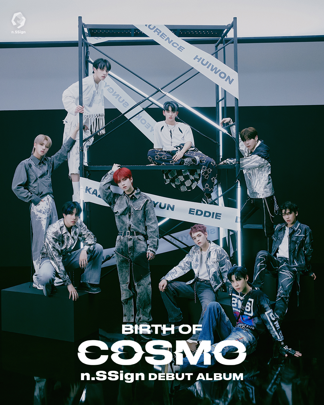 《n.SSign DEBUT ALBUM : ‘BIRTH OF COSMO’》 CONCEPT PHOTO B – Wormhole