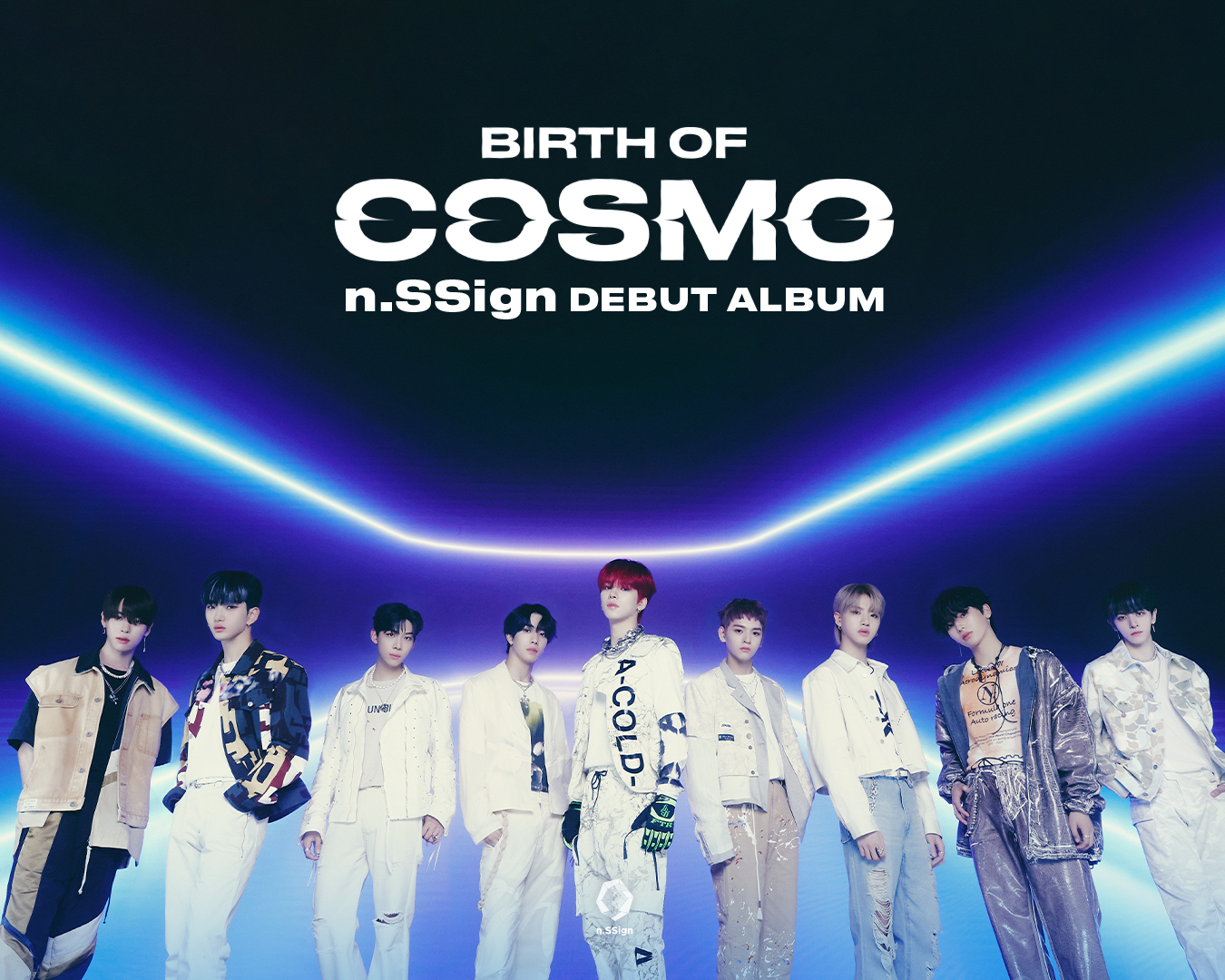 《n.SSign DEBUT ALBUM : ‘BIRTH OF COSMO’》 CONCEPT PHOTO A – Feast of light